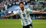 Lionel Messi var på pletten mod Nigeria. I dag gælder det Frankrig. Sergio Perez/Ritzau Scanpix