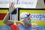 Med fredagens vindertid i Rom er Pernille Blume den næsthurtigste i verden i år i 50 meter fri efter australieren Cate Campbell. Jens Dresling/POLFOTO