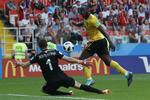 Romelu Lukaku har været stærkt spillende for Belgien indtil videre. Ham skal Japan holde styr på i 1/8-finalen.  Hassan Ammar/AP