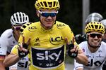 Chris Froome har hele tiden bedyret sin uskyld, og nu har UCI givet ham medhold. Jeff Pachoud/Ritzau Scanpix