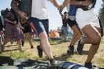 Efter portene åbnede til campingområdet, har der kun været få sager, der krævede politiets indblanding. 
   Arkivfoto Olivia Loftlund 