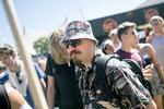 Ocean Stones fanger alle indtryk omkring sig. Og dem er der mange af på Roskilde Festival. Det gør, at han glemmer at spise i op til to dage. Andreas Haubjerg/POLFOTO