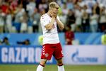 Nicolai Jørgensen var en af tre danskere, der brændte straffespark mod Kroatien i VM-ottendedelsfinalen. Finn Frandsen/POLFOTO