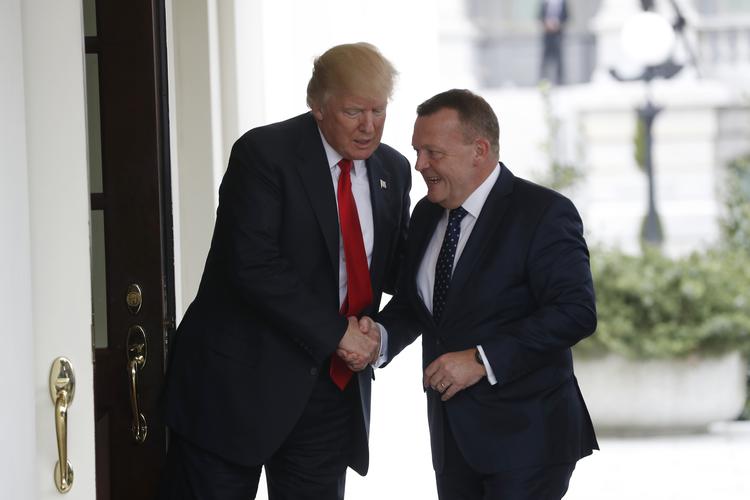 Lars Løkke Rasmussen mødtes i november 2017 med Donald Trump i Det Hvide Hus. Nu kræver Trump, at Danmark øger sit bidrag til forsvaret.  Pablo Martinez Monsivais/AP