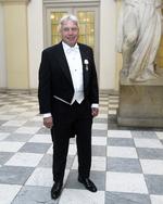 Uffe Elbæk til kronprins Frederiks 50-års fødselsdag. Arkivfoto: Olufson Jonas