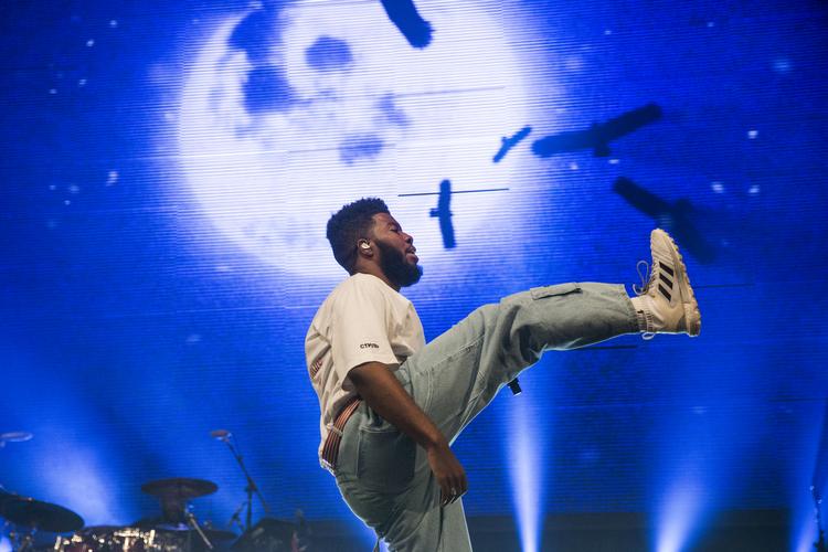 Den 20-årige afro-amerikanske sanger Khalid debuterede sidste år med albummet ‘American Teen’, som er blevet en af de vigtigste generationsalbum siden Nirvana's 'Nevermind'.

   Andreas Haubjerg/POLFOTO