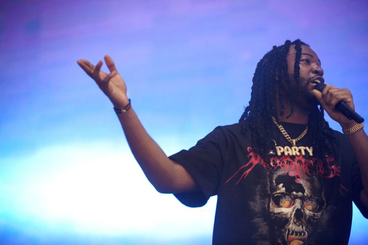 PartyNextDoor åbnede Arena-scenen på Roskilde Festival.

   Thomas Borberg/POLFOTO