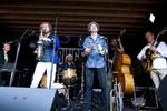 Six City Stompers leverede en fuldfed funky version af klassikeren ’Basin Street Blues’. Den sad lige i skabet, blandt andet på grund af Peter Marotts sikre trompetspil. 
Foto: Martin Rosenauer</fotograf> Martin Rosenauer