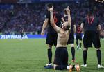 Domagoj Vida stod for Kroatiens scoring i den forlængede spilletid.  Manu Fernandez/AP