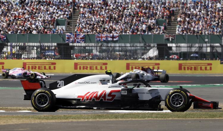 Kevin Magnussen har nu 39 point i VM-stillingen og er nr. 9.  Luca Bruno/Ritzau Scanpix
