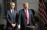 Den amerikanske præsident, Donald Trump, har indledt Nato-topmødet med et frontalangreb på Tyskland, som han mener burde øge sine forsvarsudgifter.   Pablo Martinez Monsivais/AP