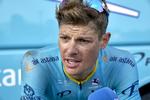 Jakob Fuglsang kom i mål uden at tabe tid til rivalerne.  Claus Bonnerup/Ritzau Scanpix