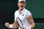 Vinderen Kevin Anderson.  Oli Scarff/Ritzau Scanpix