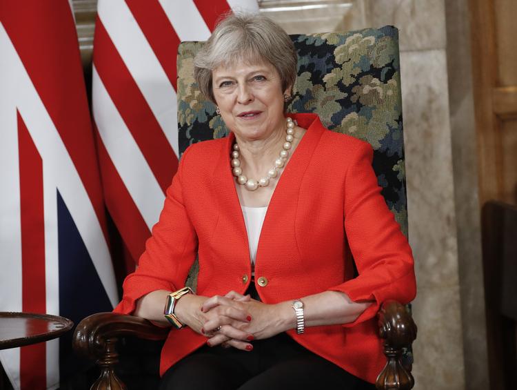 Mays hvidbog vedstår, at samarbejdet med EU-landene er vitalt for britisk økonomi, hvis nogen brite skulle have glemt det.  Pablo Martinez Monsivais/AP