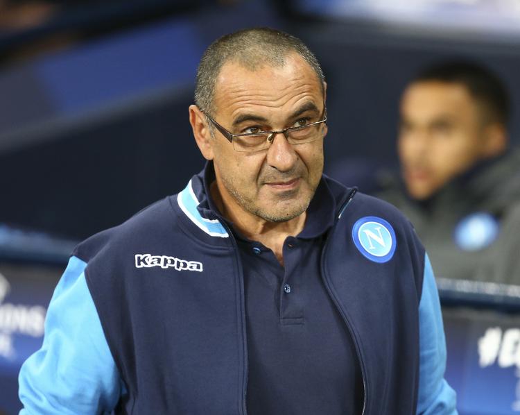 Maurizio Sarri er ny træner i Chelsea.  Dave Thompson/AP