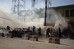 Selvmordsangreb i Jalalabad i juli måned i år. Årets første halvdel har trods våbenhvile været ualmindeligt blodigt, viser en ny FN-rapport - især på grund af selvmordsangreb og angreb fra oprørere. /AP