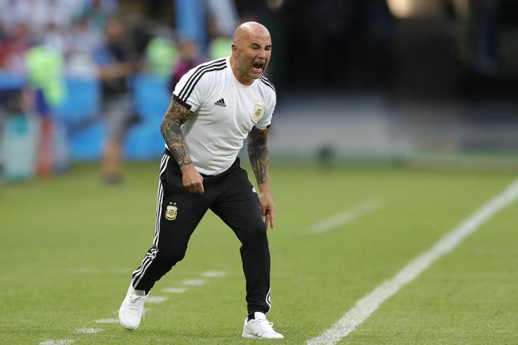  Jorge Sampaoli nåede blot 14 måneder som landstræner.  Ricardo Mazalan/AP
