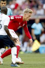 
Viktor Fischer kom hjem med VM-holdet for to uger siden, men han er med i FCK-truppen til opgøret mod AC Horsens
   Finn Frandsen/POLFOTO