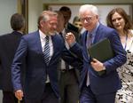 
   Udenrigsminister Anders Samuelsen sammen med sin polske kollega Jacek Czaputowicz. 
   Virginia Mayo/Ritzau Scanpix
