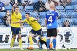 
    Brøndby IF's Ante Erceg har åbnet scoringen i superligakampen mellem Randers FC og Brøndby IF på BioNutria Park Randers. Bo Amstrup/Ritzau Scanpix