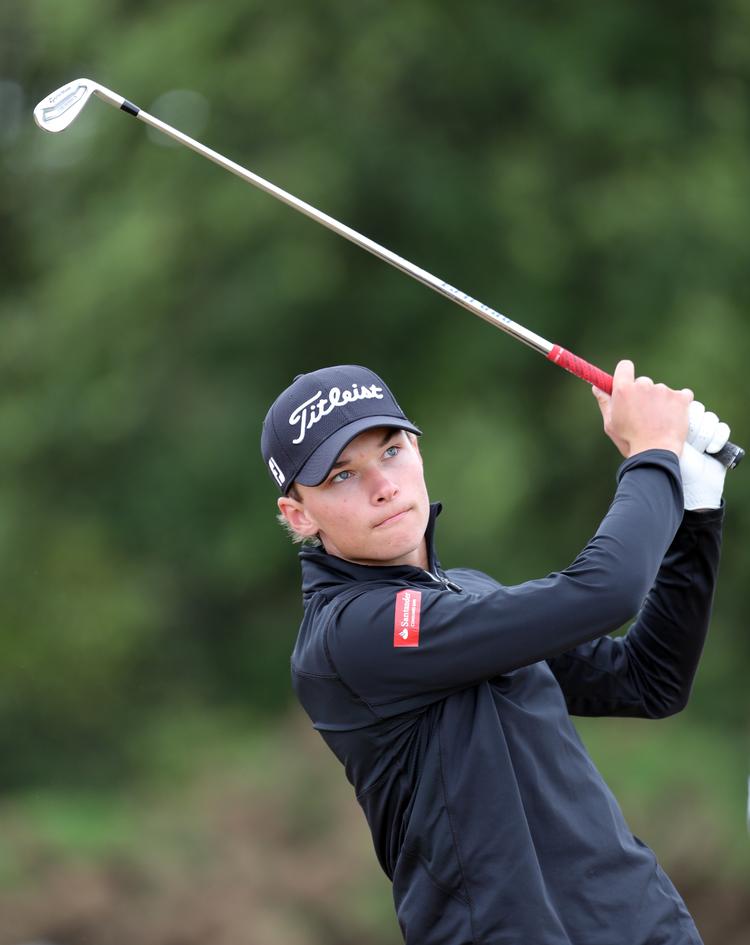 Nicolai Højgaard er den hidtil yngste dansker i The Open.  Richard Sellers/Ritzau Scanpix