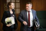 Mette Frederiksen (S) og statsminister Lars Løkke Rasmussen (V). Jens Dresling/POLFOTO