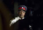 Politichef Mark Saunders mødte pressen første gang sent i aftes. Christopher Katsarov/AP
