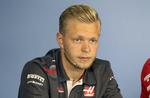 Kevin Magnussen var bestemt ikke tilfreds med sit holds strategi under søndagens tyske grandprix på Hockenheim-banen.
   Ronald Zak/AP