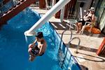 Ferien, som her på et hotel i Belek, Tyrkiet, kan ende med sygdom eller tilskadekomst. Som kan komme til at koste, hvis man ikke har en rejseforsikring.  Lars Krabbe/POLFOTO