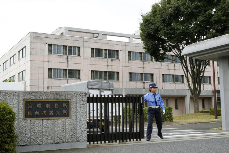 Herinde blev de sidste rester af dommedagskulten Aum Shinrikyo sendt af sted til de evige jagtmarker. Yusuke Ogata/AP