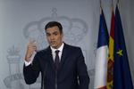 Pedro Sanchez er røget ind i problemer efter kort tid som premierminister. Francisco Seco/AP