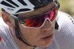 Chris Froome har de seneste dage vist svaghedstegn, men hører stadig til favoritkredsen på den forestående enkeltstart.
   Christophe Ena/AP