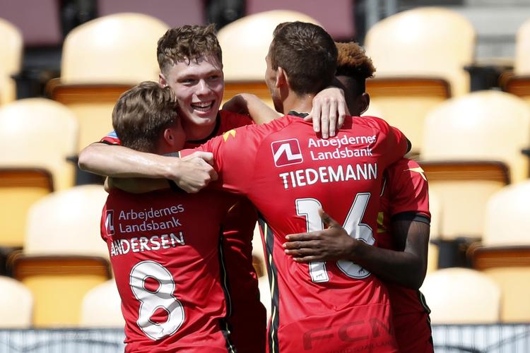 Efter to gange uafgjort vandt FC Nordsjælland i tredje forsøg i den nye Superligasæson. Jens Dresling/POLFOTO