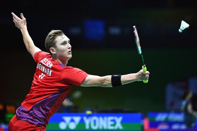 Viktor Axelsen er problemfrit videre til 2. runde ved VM.   Johannes Eisele/Ritzau Scanpix
