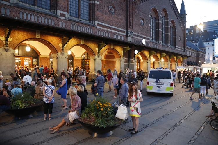  Al togdrift til og fra Københavns Hovedbanegård stod stille, og politiet evakuerede banegården, onsdag den 1. august 2018, fordi de ledte efter en undsluppet fange. Foto: Henrik R. Petersen/Scanpix 2018)
   Henrik R. Petersen/Ritzau Scanpix