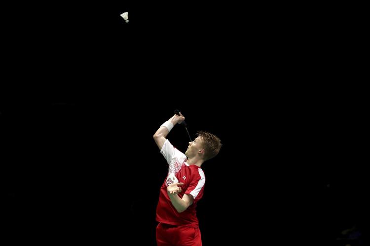 Anders Antonsen ærgrer sig over, at han ikke kunne føre den store sensation helt ud i livet.    Mark Schiefelbein/Ritzau Scanpix