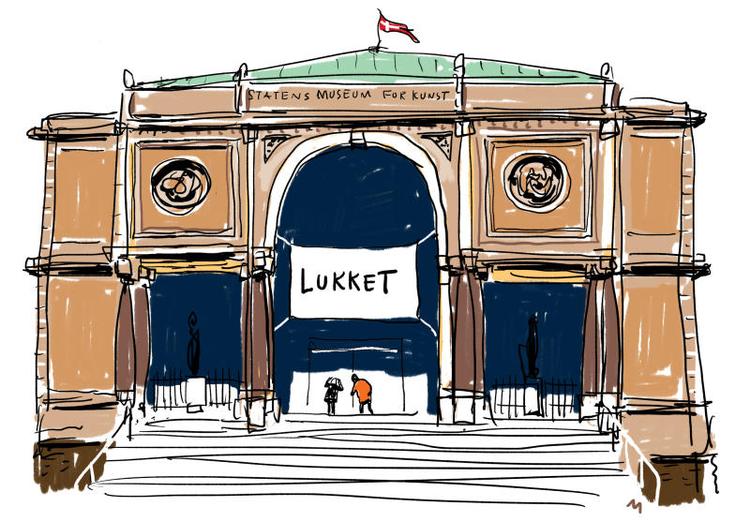 Arkivtegning Mette Dreyer