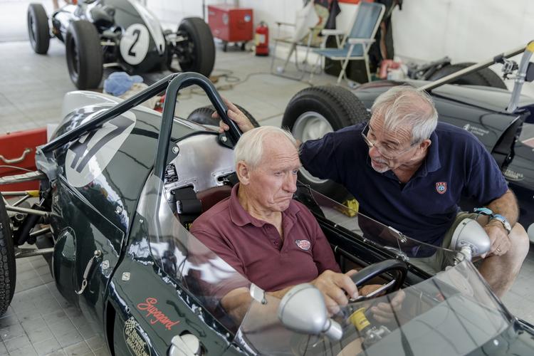 Copenhagen Historic Grand Prix er et racerløb på Bellahøj i København, der over en hel weekend i august hvert år fejrer historiske racerbiler. Mads Nissen/POLFOTO