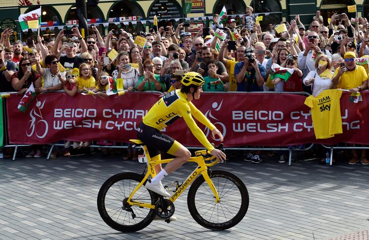 Det vil ærgre Geraint Thomas, hvis han som forsvarende vinder ikke bliver Tour-kaptajn næste år, men stoler på et godt samarbejde med Chris Froome.
   Rebecca Naden/Ritzau Scanpix