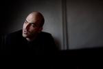 Den italienske journalist og forfatter  Roberto Saviano, som har skrevet en bog om Napoli's mafia, Camorra'en.
   Jan Grarup/POLFOTO