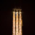 Efter et mislykket forsøg lørdag, røg NASAs Delta IV Heavy rocket mod Solen søndag formiddag, dansk tid. 
Foto: Bill Ingalls/NASA via AP
   Bill Ingalls/AP