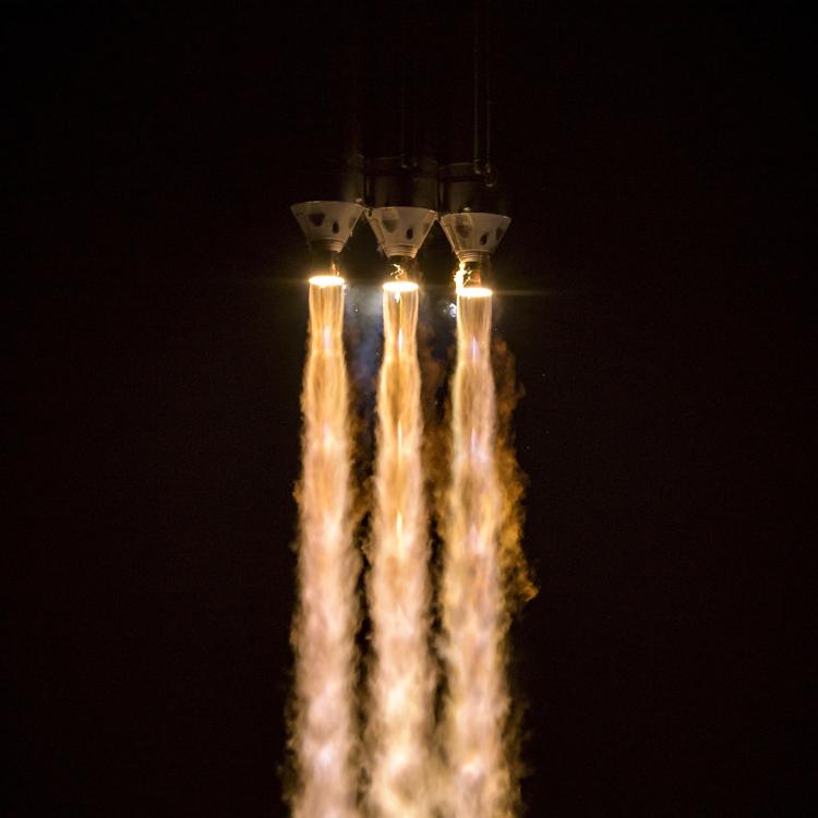 Efter et mislykket forsøg lørdag, røg NASAs Delta IV Heavy rocket mod Solen søndag formiddag, dansk tid. 
Foto: Bill Ingalls/NASA via AP
   Bill Ingalls/AP