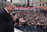 Præsident Erdogan har truet med at forlade Nato - og han har flere andre måder at presse Vesten på i den nuværende krise.   /AP
