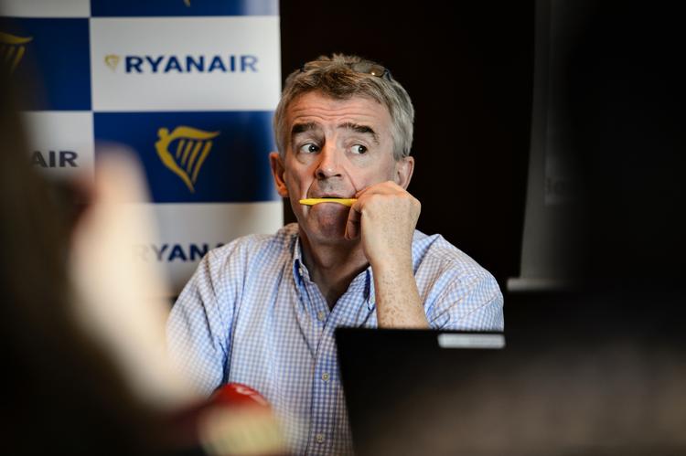 Lavprisflyselskabet Ryanair har for første gang nogensinde måtte bøje sig for en fagforening. Philip Davali/POLFOTO