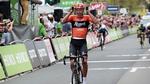 Hollænderen Taco van der Hoorn er dybt forbløffet over sin sejr på 3. etape i Binck Bank Tour. Foto: Binck Bank Tour. 