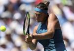 Aryna Sabalenka har i sommerens løb vist stor modstandsstyrke i sine kampe mod mere etablerede navne på WTA Touren. Steven Paston/AP