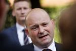 Konservatives leder, Søren Pape, ærgrer sig over sine udtalelser i et interview med Berlingske, hvor han udtalte, at han nedtoner det grønne fokus. »Dér skal vi ikke bruge vores kræfter«.  Jens Dresling/POLFOTO