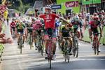 Jasper Stuyven har god tid til at juble over årets første sejr. Foto: Cor Vos/BettiniPhoto. 