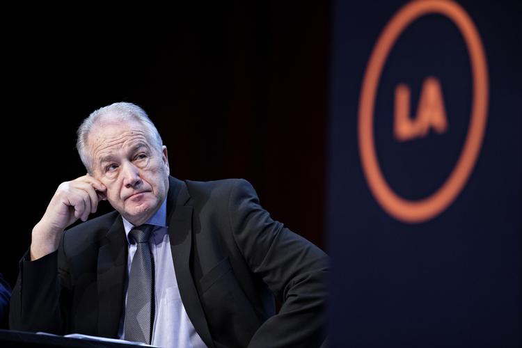Landsformand Leif Mikkelsen mener, at det er tid til at bruge tiden på andet end politik. Han genopstiller derfor ikke til det kommende valg. 
   Jacob Ehrbahn/POLFOTO