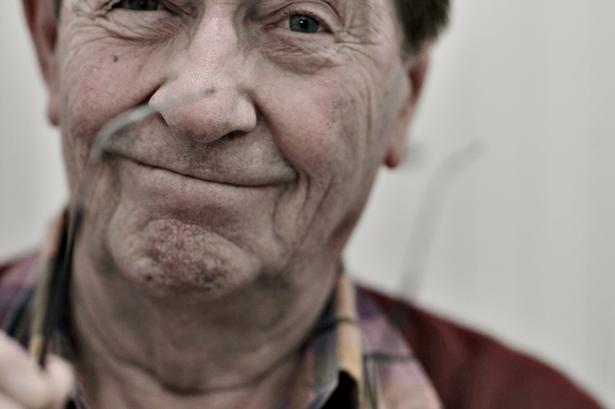 Benny Andersen døde torsdag eftermiddag, 88 år gammel.
   Miriam Dalsgaard/POLFOTO